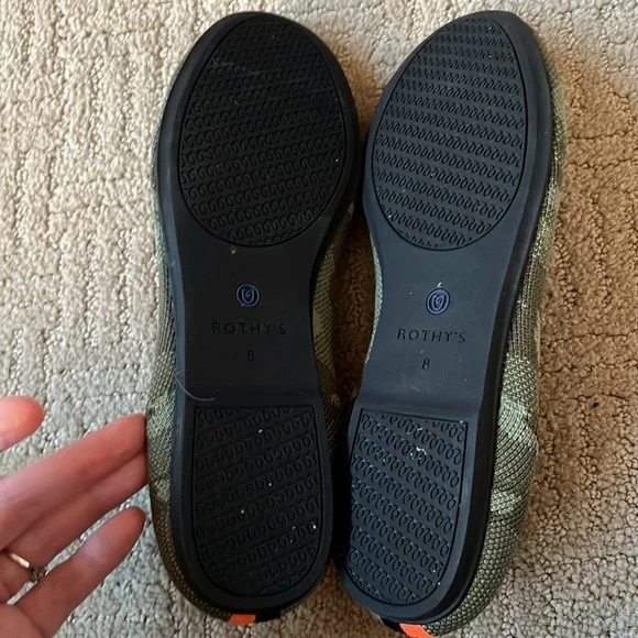 Rothy's Green Camouflage Flats - Picture 5 of 7